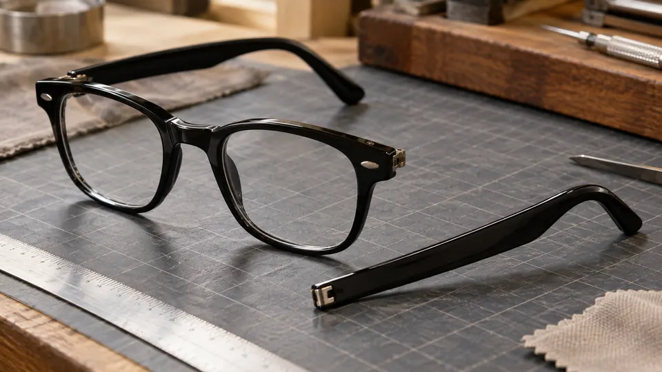 Ray-Ban gözlük ölçüleri nasıl okunur? konusunu anlatan temsili editoryal sahne